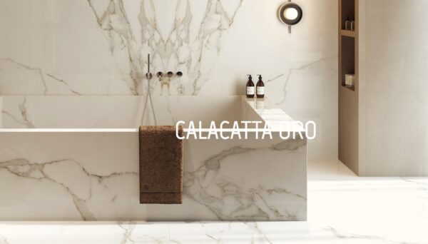 AVA Ceramicia Calacatta - 160 x 320 Oro Lappato