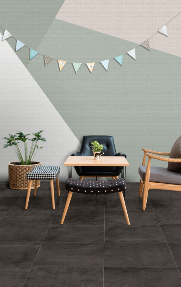 Terratinta betonstil - 80 x 80 Dark Standaard