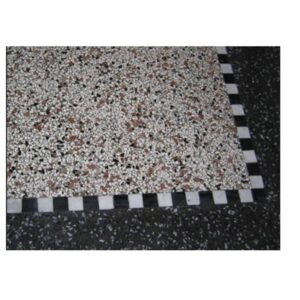 Terre Terrazzo - 40 x 40 zwart / wit Standaard