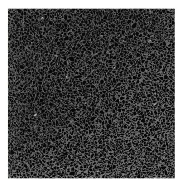 Terre Terrazzo - 40 x 40 zwart Standaard